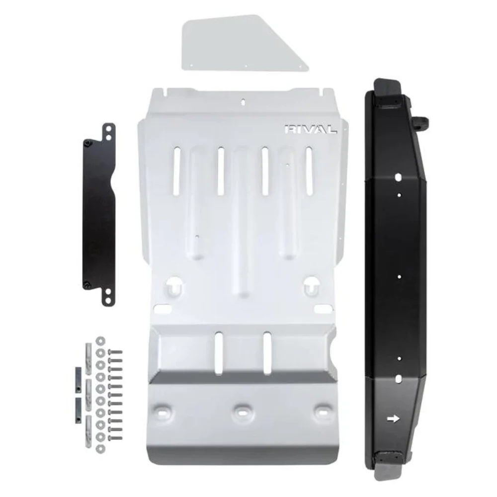 Aluminum Transmission and Transfer Case Skid Plate | TRD Skid Plate Fits 2016-2023 Toyota Tacoma