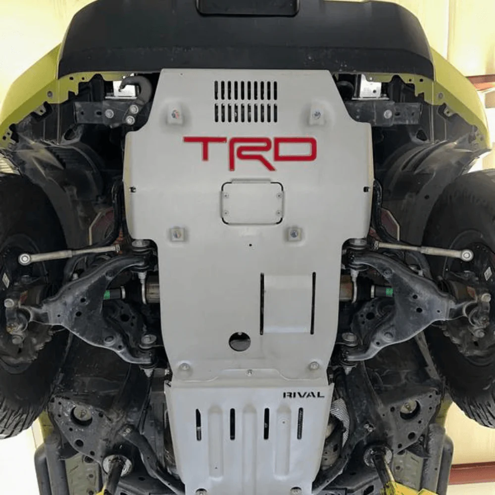 Aluminum Transmission and Transfer Case Skid Plate | TRD Skid Plate Fits 2016-2023 Toyota Tacoma - Image 3