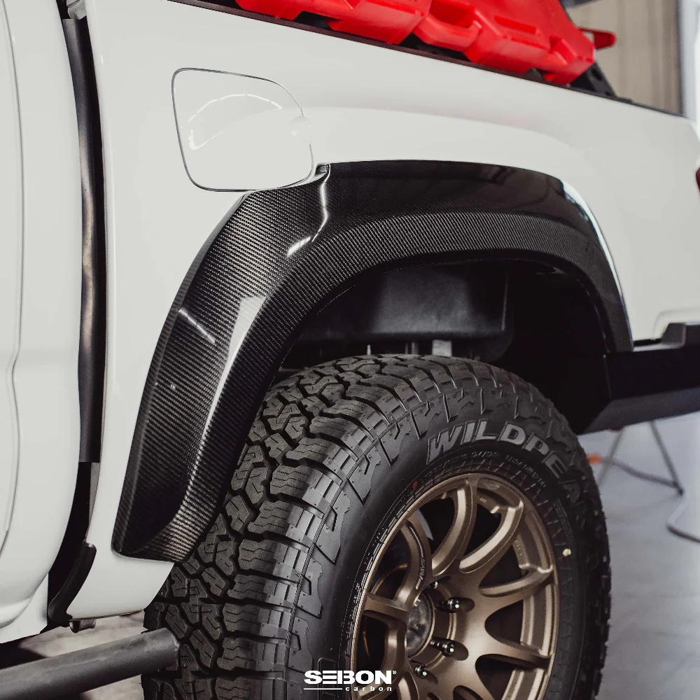 Carbon Fiber Fender Flares Fits 2016-2023 Toyota Tacoma - Image 11