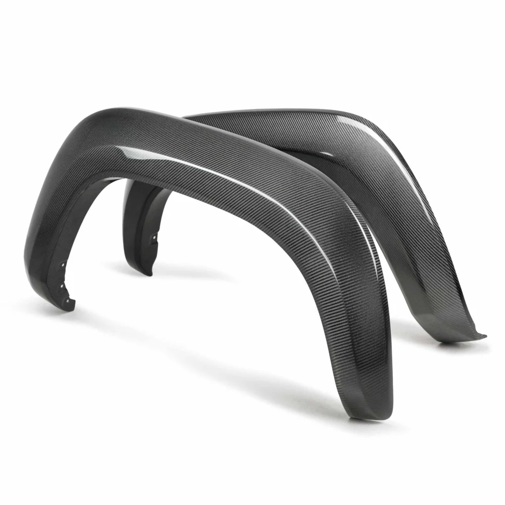 Carbon Fiber Fender Flares Fits 2016-2023 Toyota Tacoma - Image 9