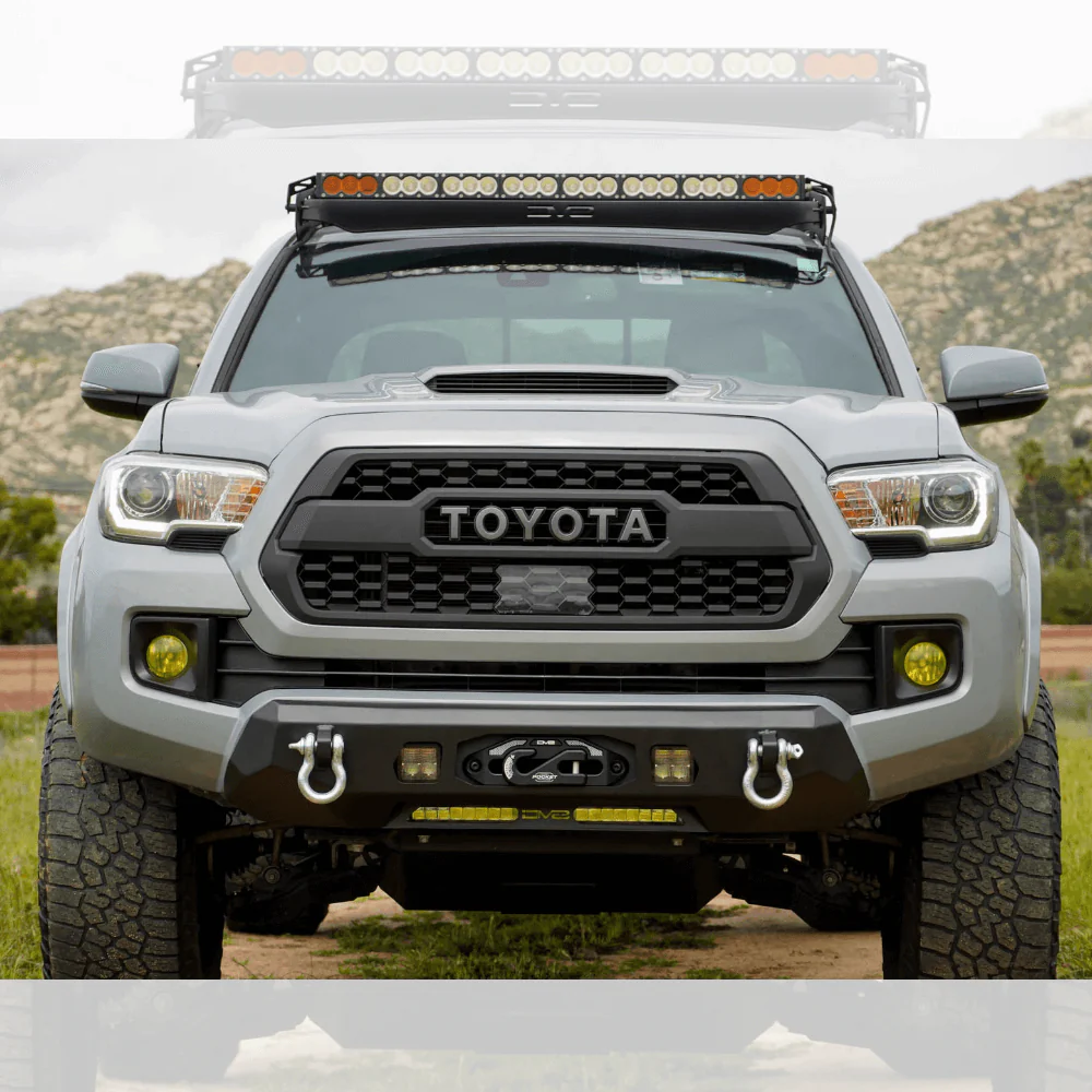 Centric Winch Front Bumper Fits 2016-2023 Toyota Tacoma - Image 3