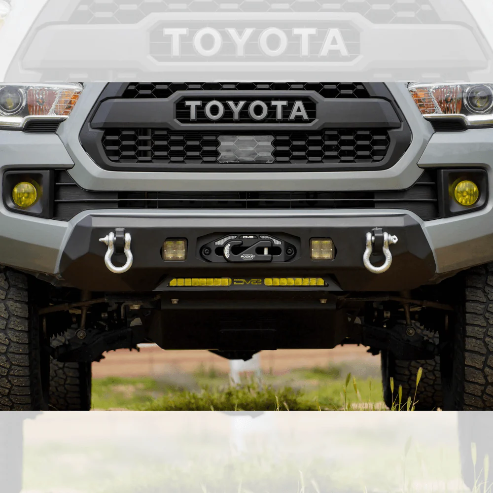 Centric Winch Front Bumper Fits 2016-2023 Toyota Tacoma - Image 4