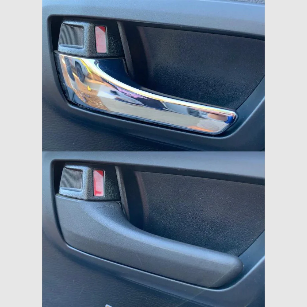 Door Handle Covers - BLACK - fits 2016-2023 Toyota Tacoma - Image 2
