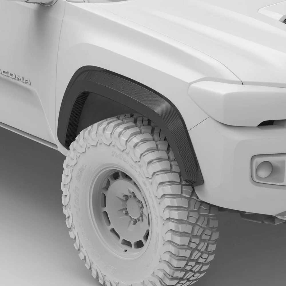 Fender Flare Kit Fits 2016-2023 Toyota Tacoma - Image 8