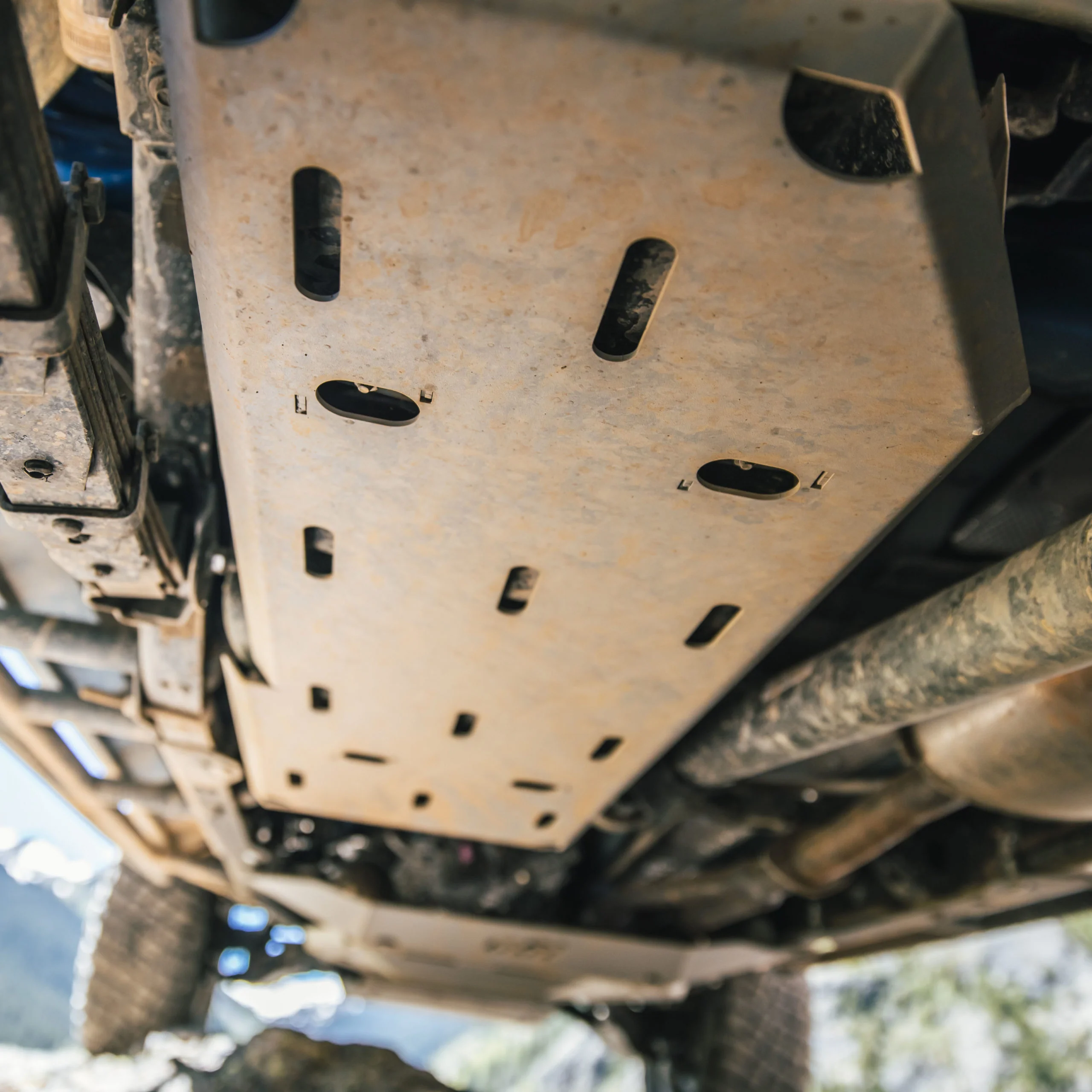 Gas Tank Skid Plate Fits 2016-2023 Toyota Tacoma - Image 3