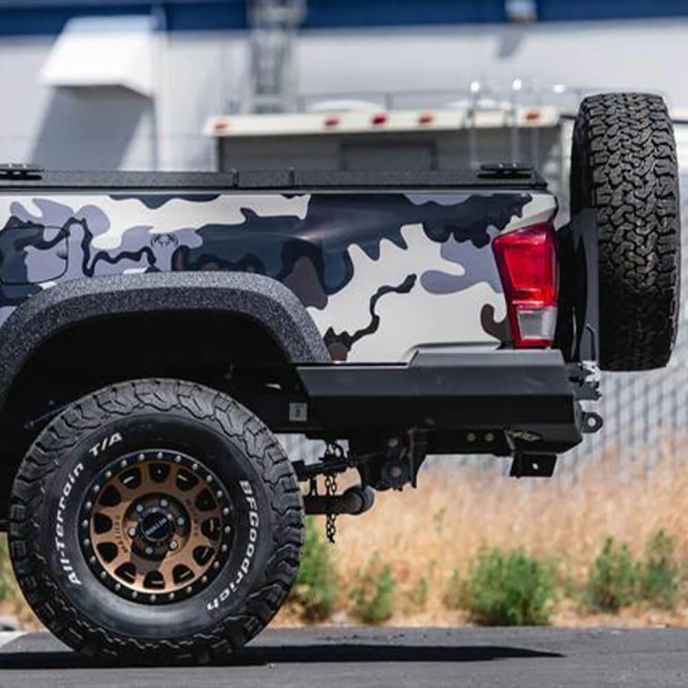 High Clearance Rear Bumper Fits 2016-2023 Toyota Tacoma
