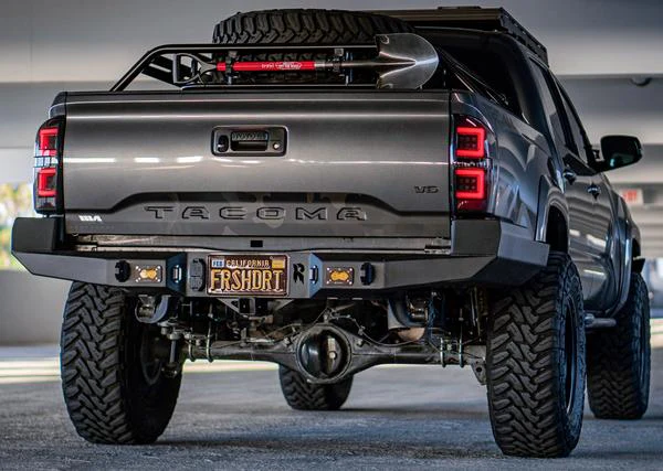 High Clearance Rear Bumper Fits 2016-2023 Toyota Tacoma - Image 2