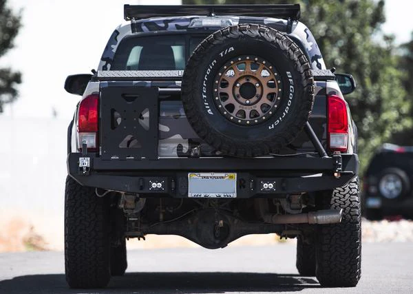 High Clearance Rear Bumper Fits 2016-2023 Toyota Tacoma - Image 5