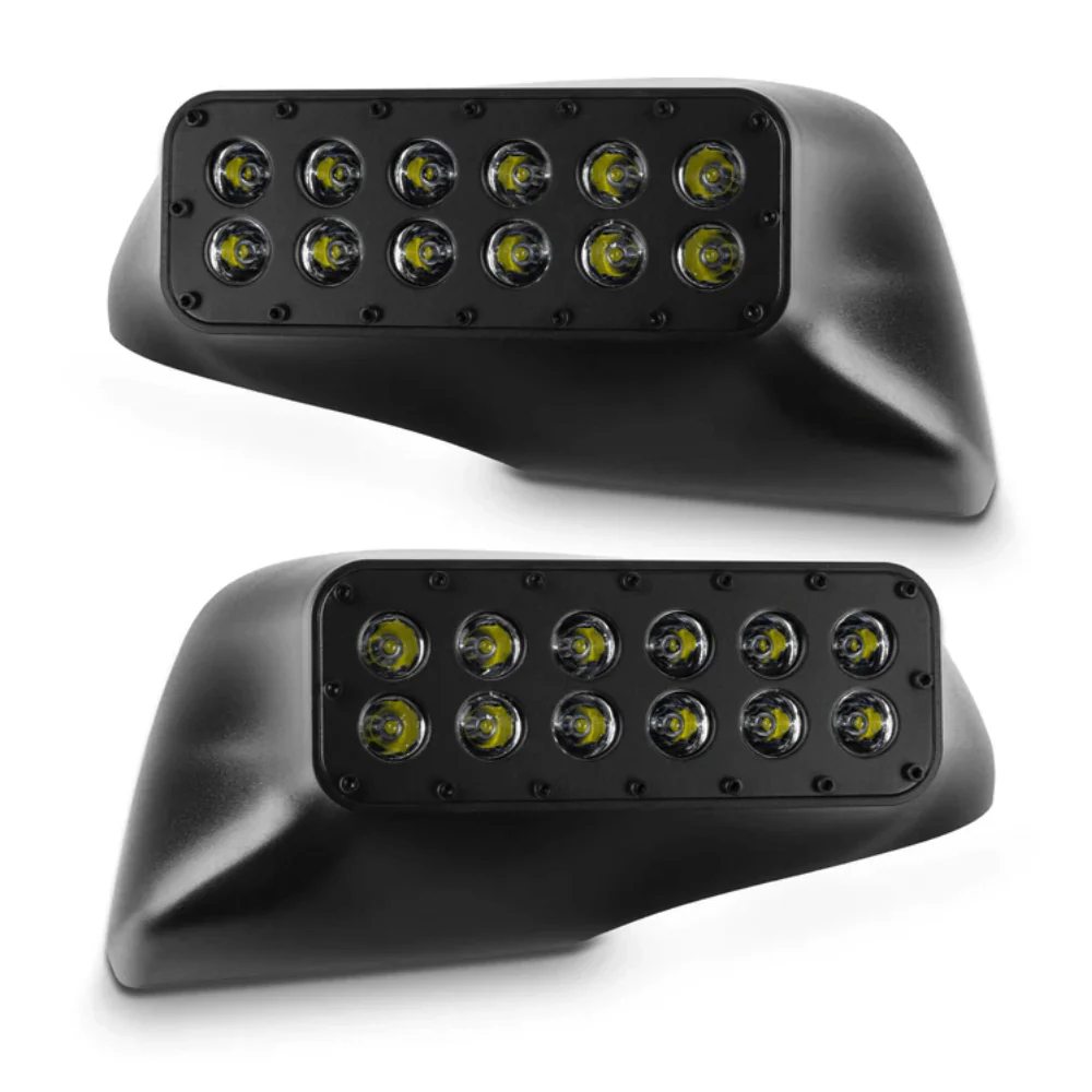 LED Off-Road Side Mirror Ditch Lights Fits 2016-2023 Toyota Tacoma - Image 3