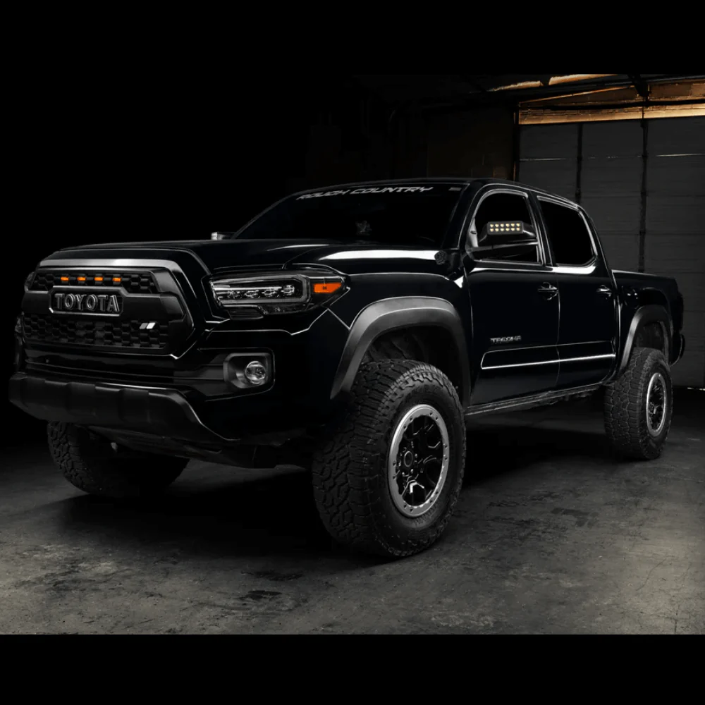 LED Off-Road Side Mirror Ditch Lights Fits 2016-2023 Toyota Tacoma - Image 8