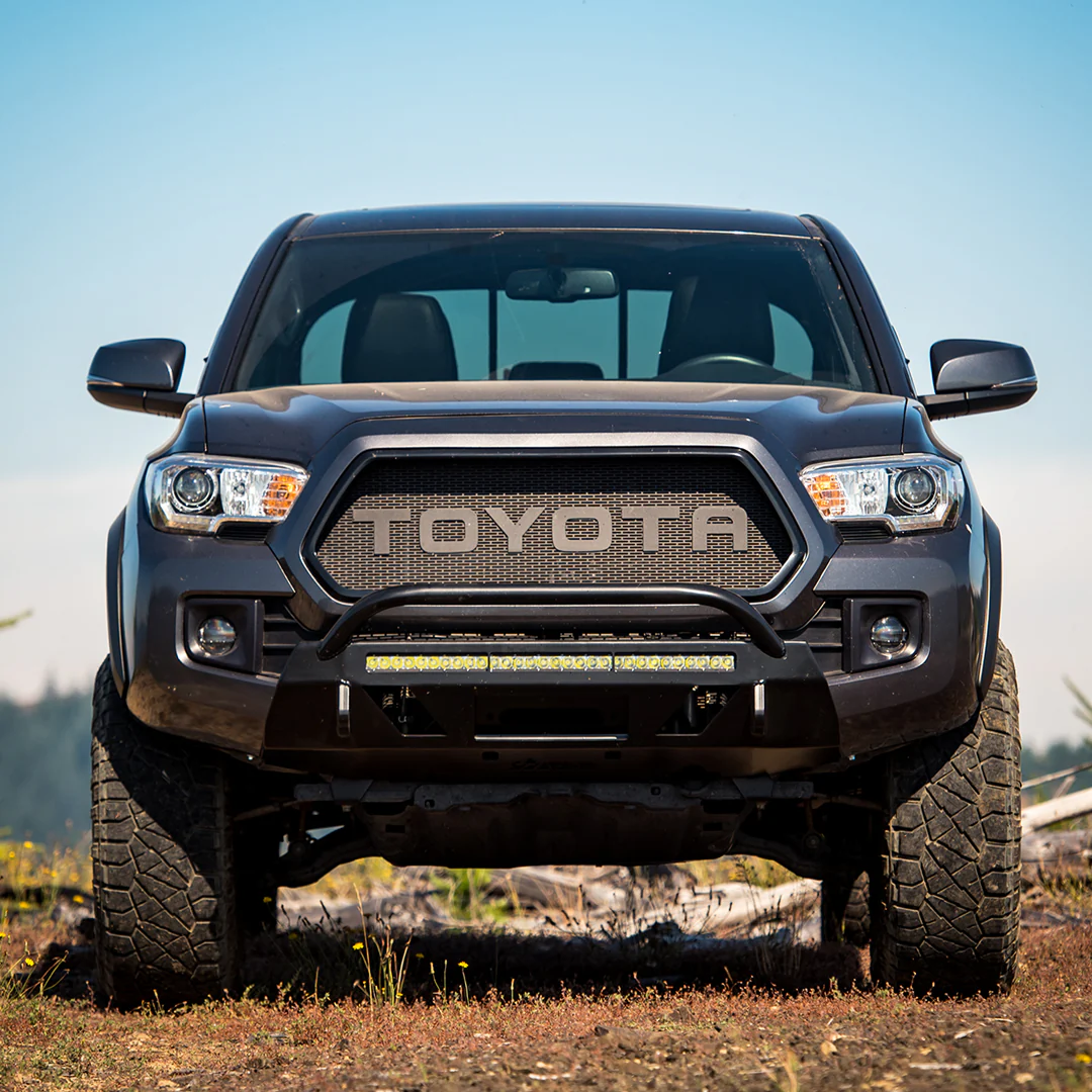 Lo-Pro Winch Front Bumper Fits 2016-2023 Toyota Tacoma