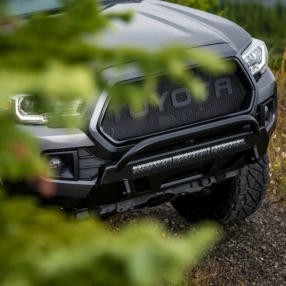Lo-Pro Winch Front Bumper Fits 2016-2023 Toyota Tacoma - Image 3