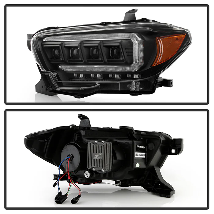 Multi-Beam High-Power LED Module | Sequential LED Turn Signal - DRL Fits 2016-2023 Toyota Tacoma - Image 3