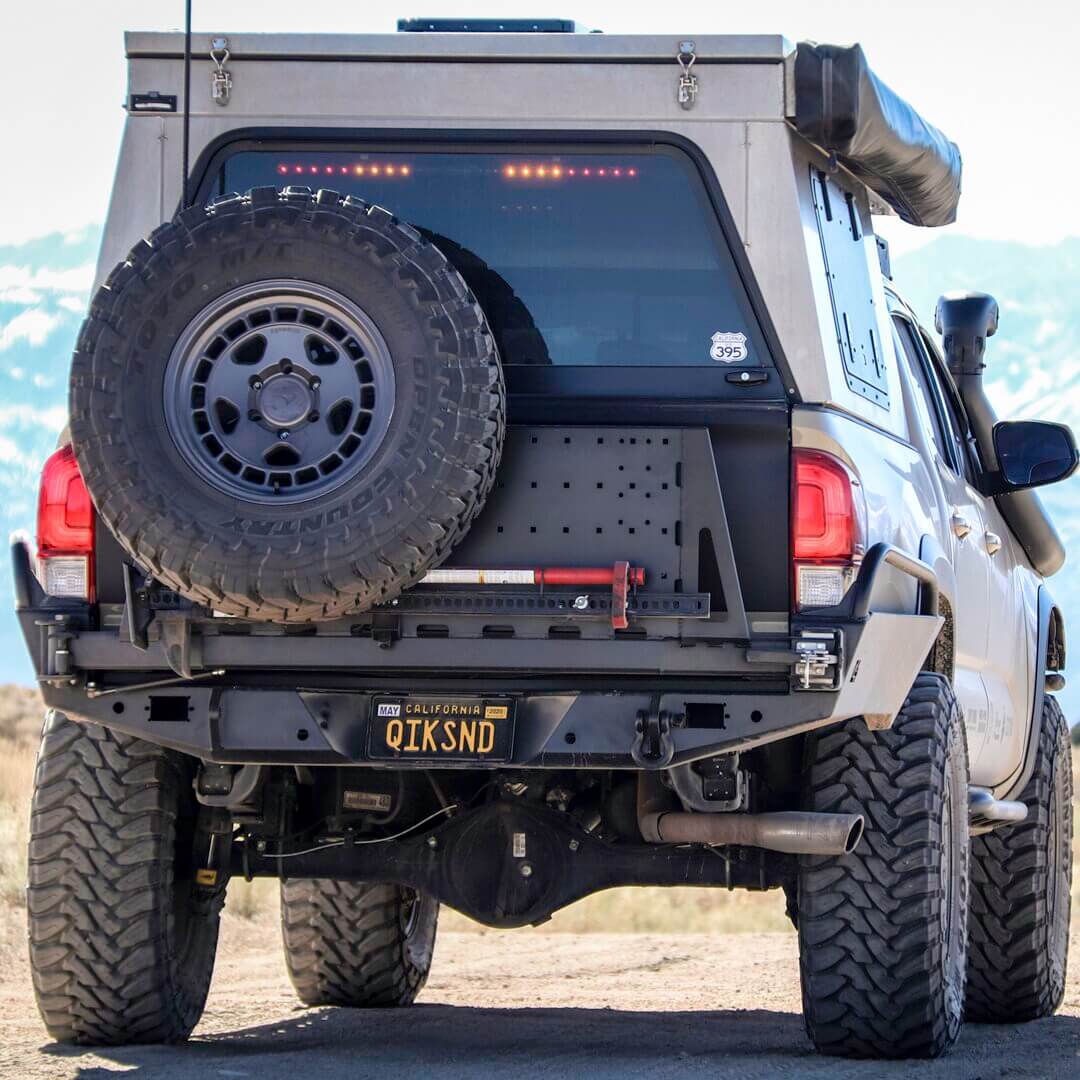 Overland Series High Clearance Rear Bumper Fits 2016-2023 Toyota Tacoma
