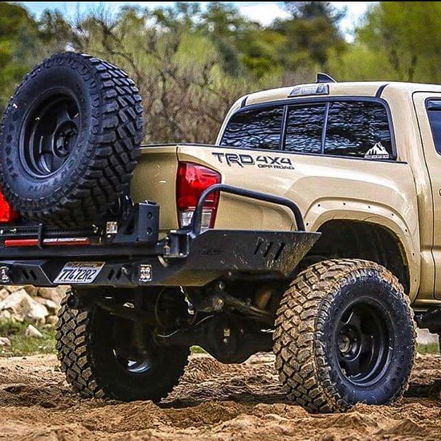 Overland Series High Clearance Rear Bumper Fits 2016-2023 Toyota Tacoma - Image 2