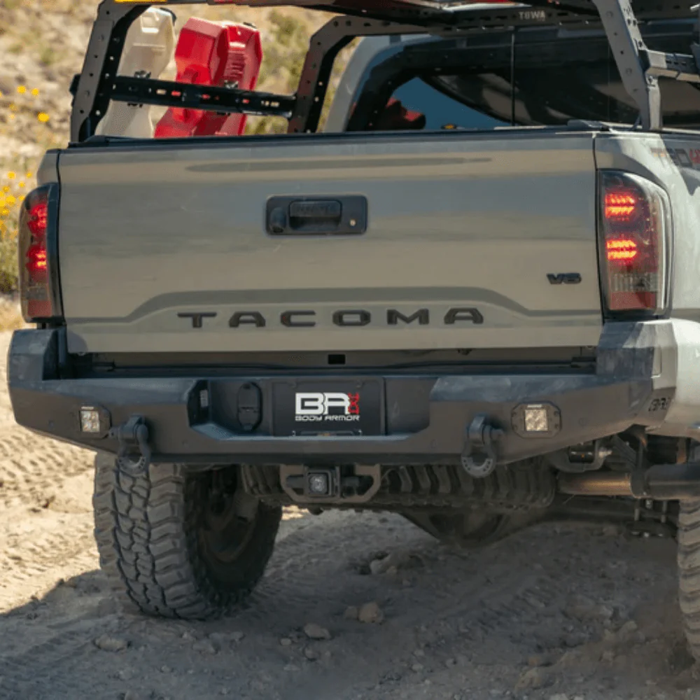 PRO Series II Rear Bumper Fits 2016-2023 Toyota Tacoma - Image 2