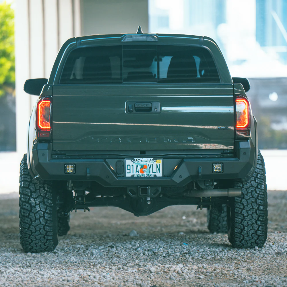 Pro Series Rear Bumper Fits 2016-2023 Toyota Tacoma - Image 3