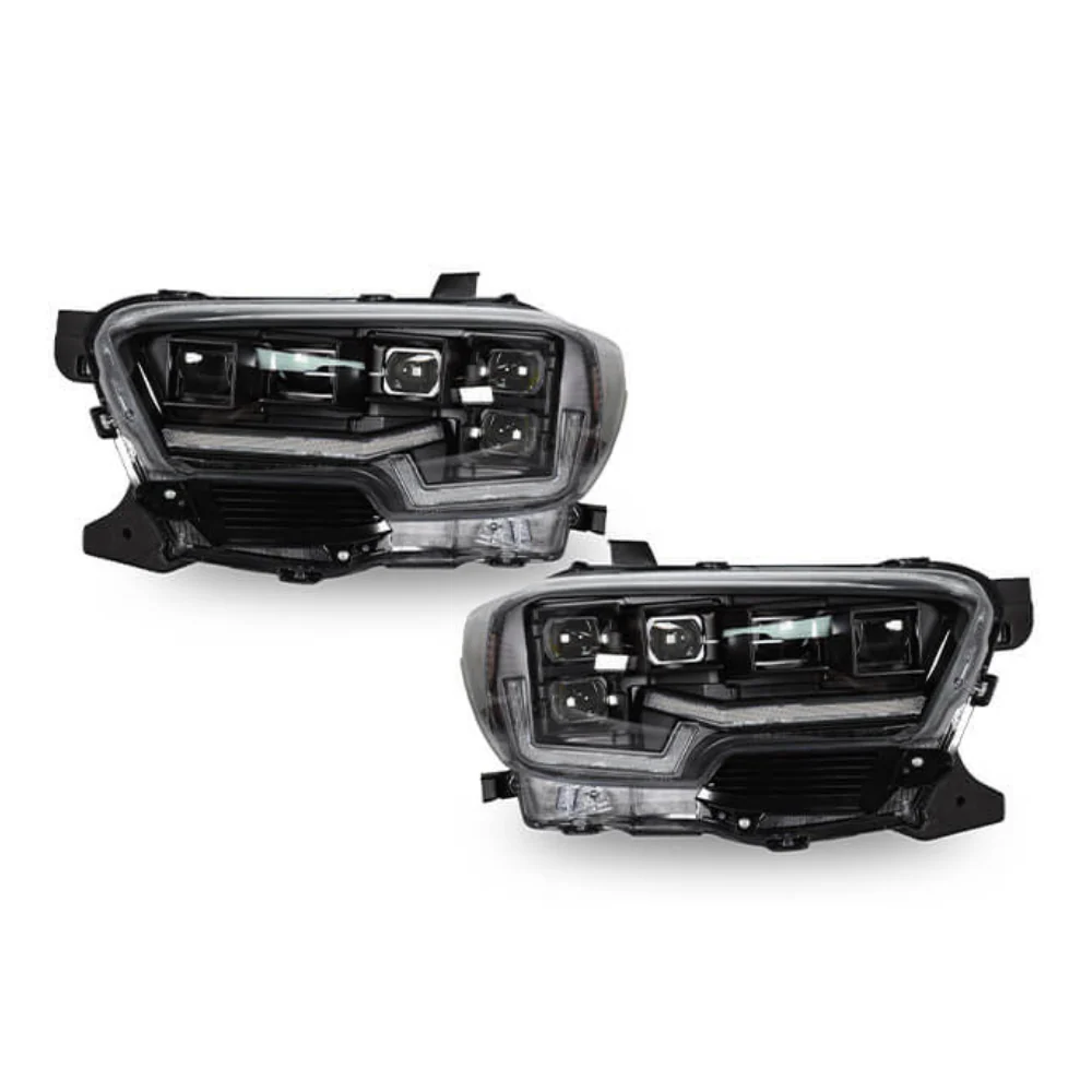 Projector LED Headlights | Rogue Series Fits 2016-2023 Toyota Tacoma - Image 4