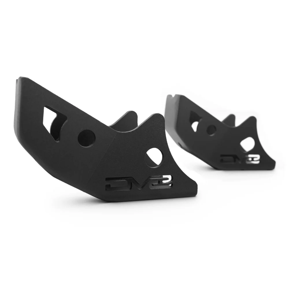 Rear Shock Skid Plates Fits 2016-2023 Toyota Tacoma