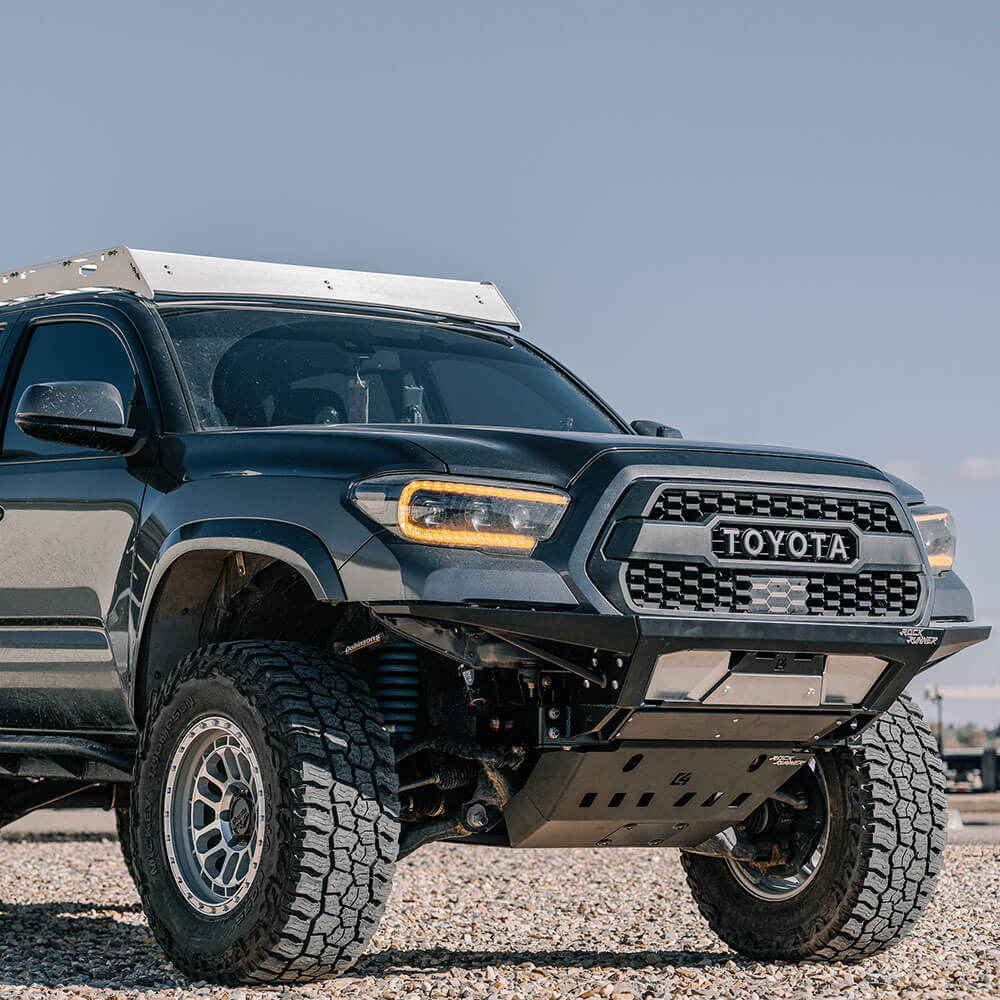 Rock Runner Front Skid Plate w/Cross Member Delete Fits 2016-2023 Toyota Tacoma - Image 10