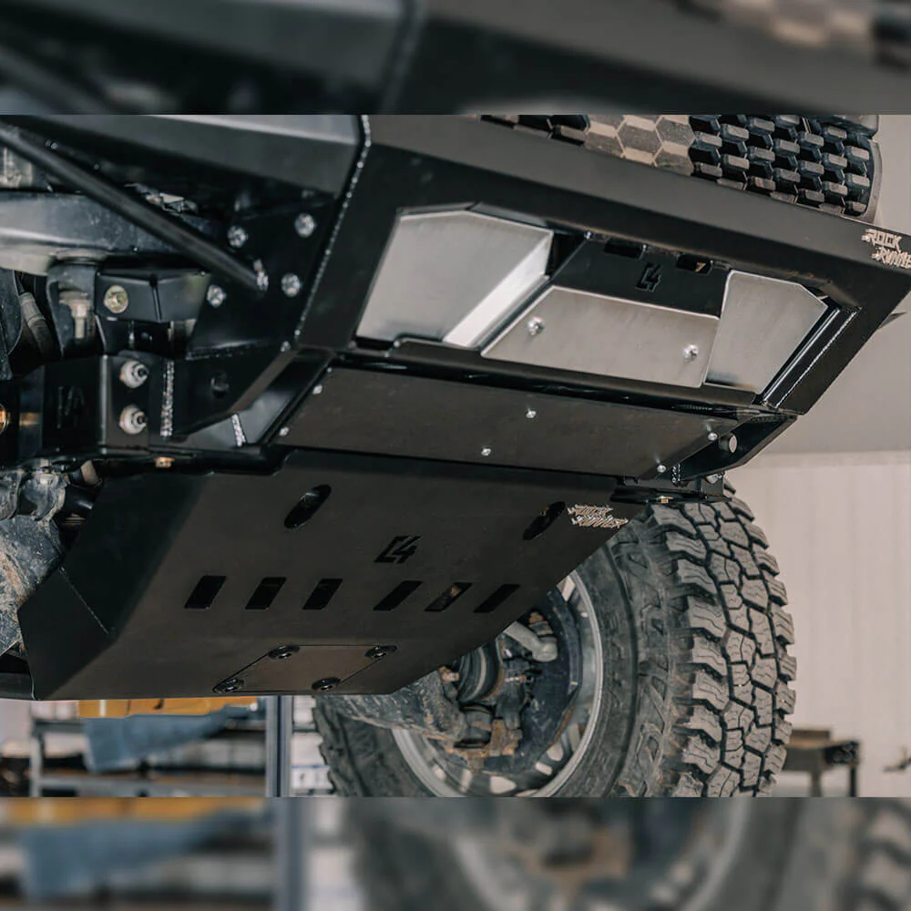 Rock Runner Front Skid Plate w/Cross Member Delete Fits 2016-2023 Toyota Tacoma - Image 2