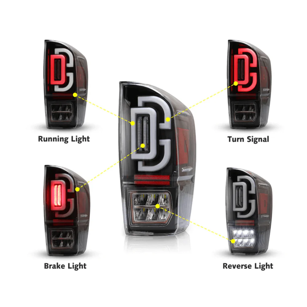 Sequential LED Tail Lights Fits 2016-2023 Toyota Tacoma - Image 10