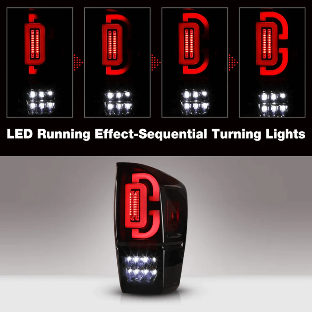 Sequential LED Tail Lights Fits 2016-2023 Toyota Tacoma - Image 8
