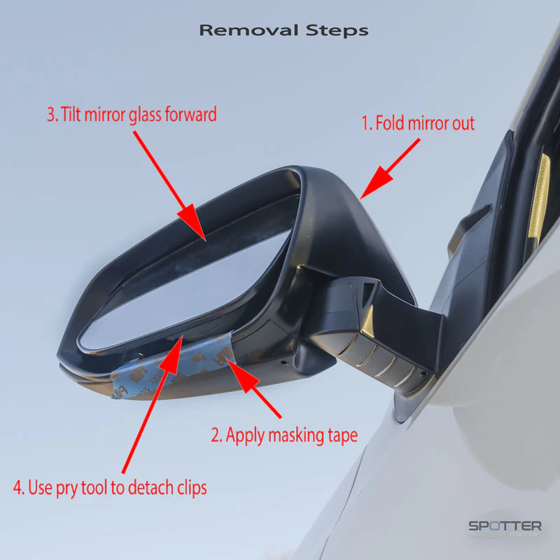 Spotter Mirror Fits 2016-2023 Toyota Tacoma - Image 24