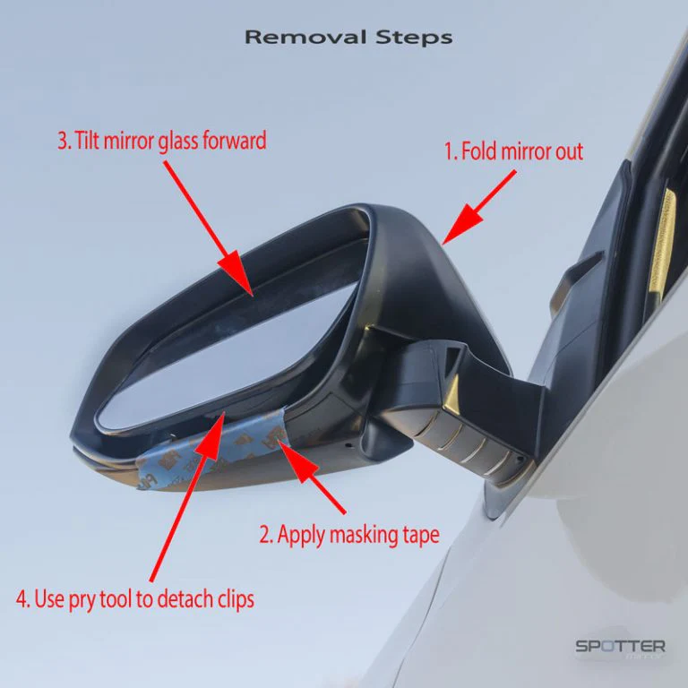 Spotter Mirror Fits 2016-2023 Toyota Tacoma - Image 5