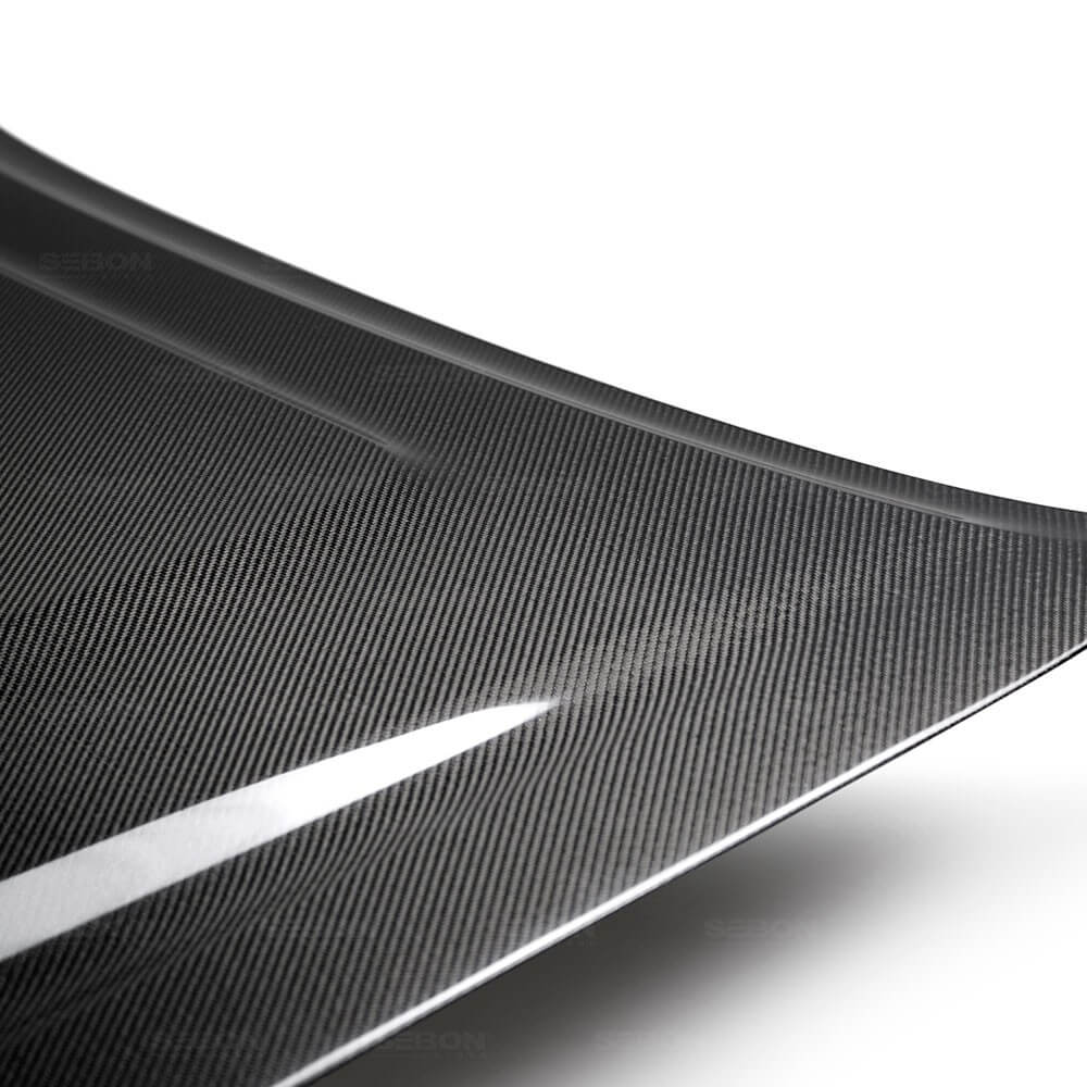 TR-Style Carbon Fiber Hood Fits 2016-2023 Toyota Tacoma - Image 6