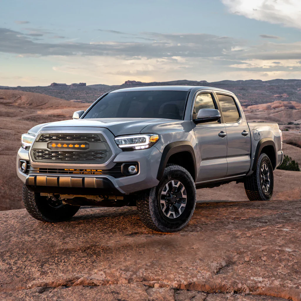 TRD PRO Style Front Grille w/ LED Off-Road Lights Fits 2016-2023 Toyota Tacoma - Image 3