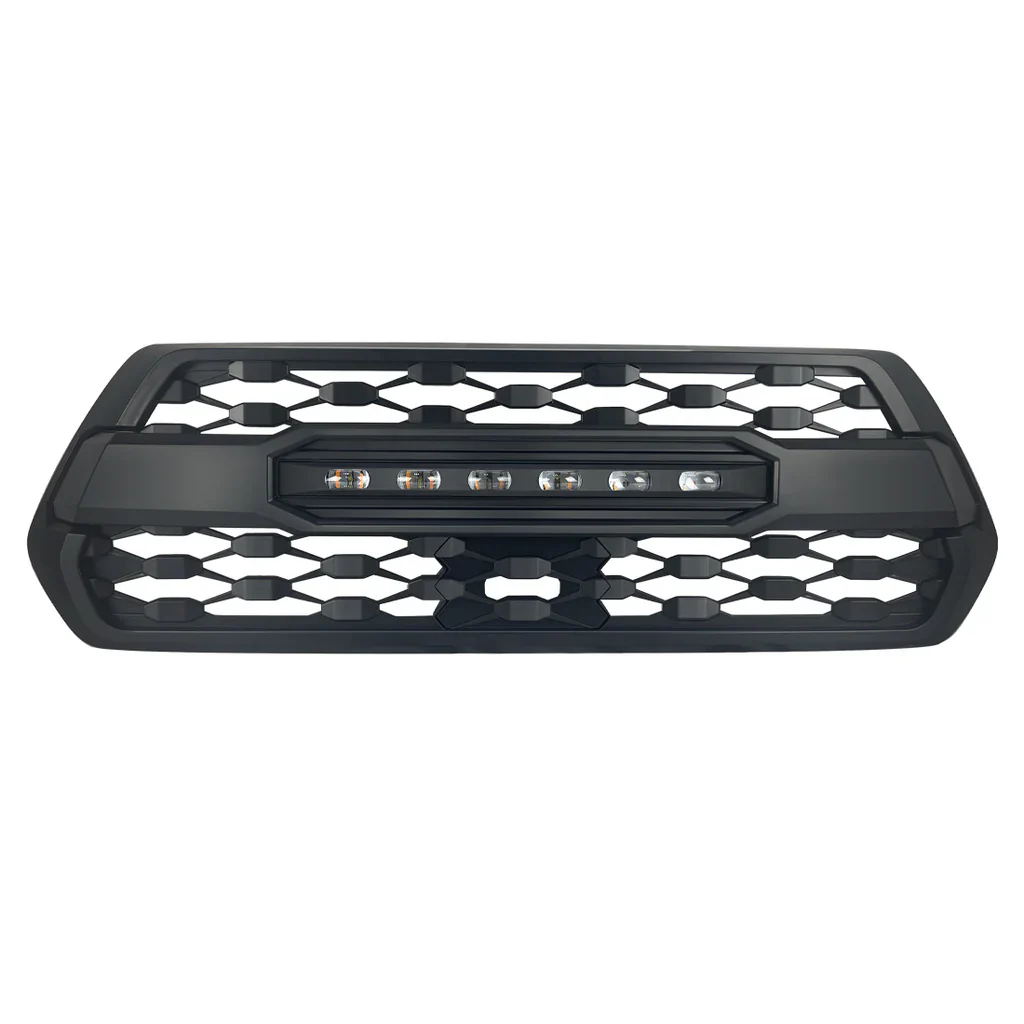 TRD PRO Style Front Grille w/ LED Off-Road Lights Fits 2016-2023 Toyota Tacoma - Image 7
