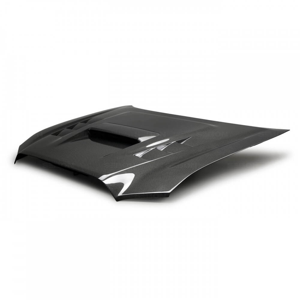 TS-Style Carbon Fiber Hood Fits 2016-2023 Toyota Tacoma - Image 4