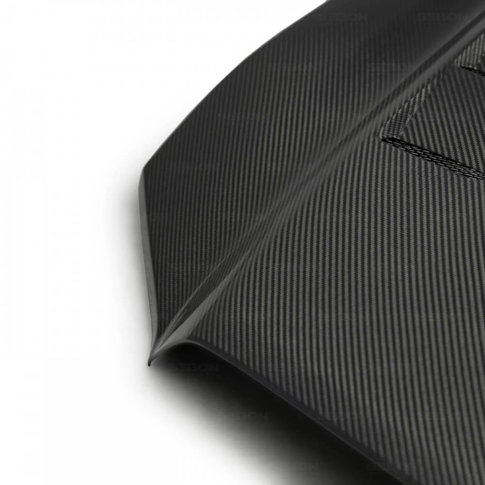 TS-Style Carbon Fiber Hood Fits 2016-2023 Toyota Tacoma - Image 7