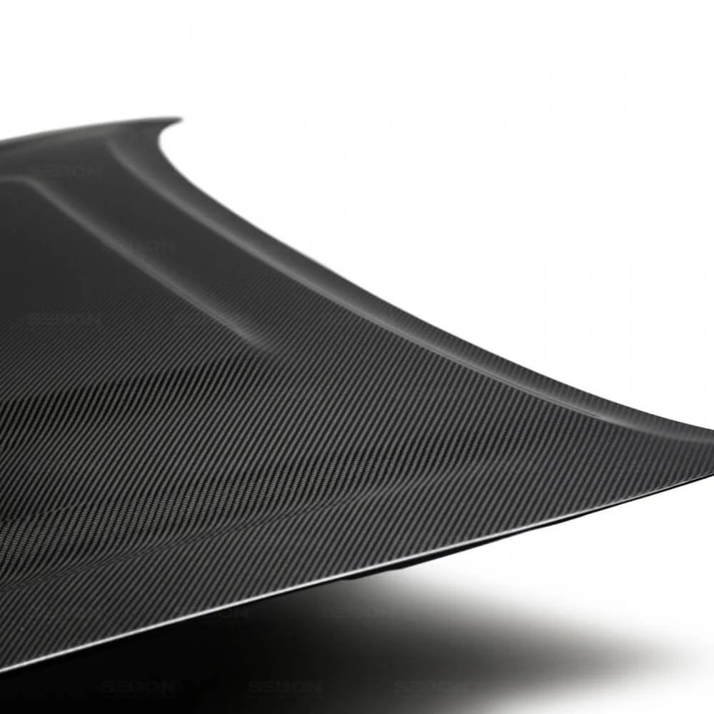 TS-Style Carbon Fiber Hood Fits 2016-2023 Toyota Tacoma - Image 8