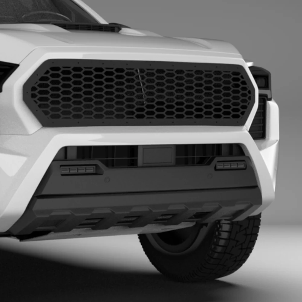 Mesh Grille Laser Cut Mesh Style Fits 2024+ Toyota Tacoma - Image 4