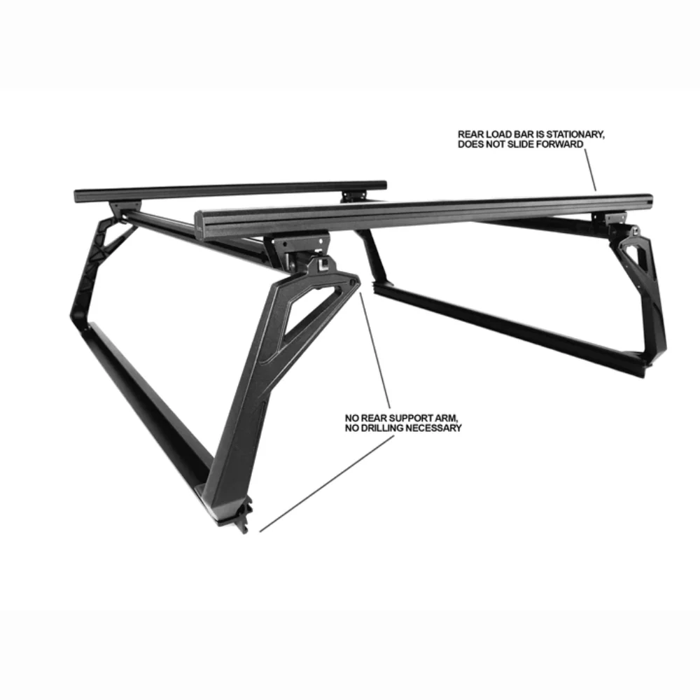 Active Cargo System | FORGED NO DRILL Fits 2024+ Toyota Tacoma - Image 2
