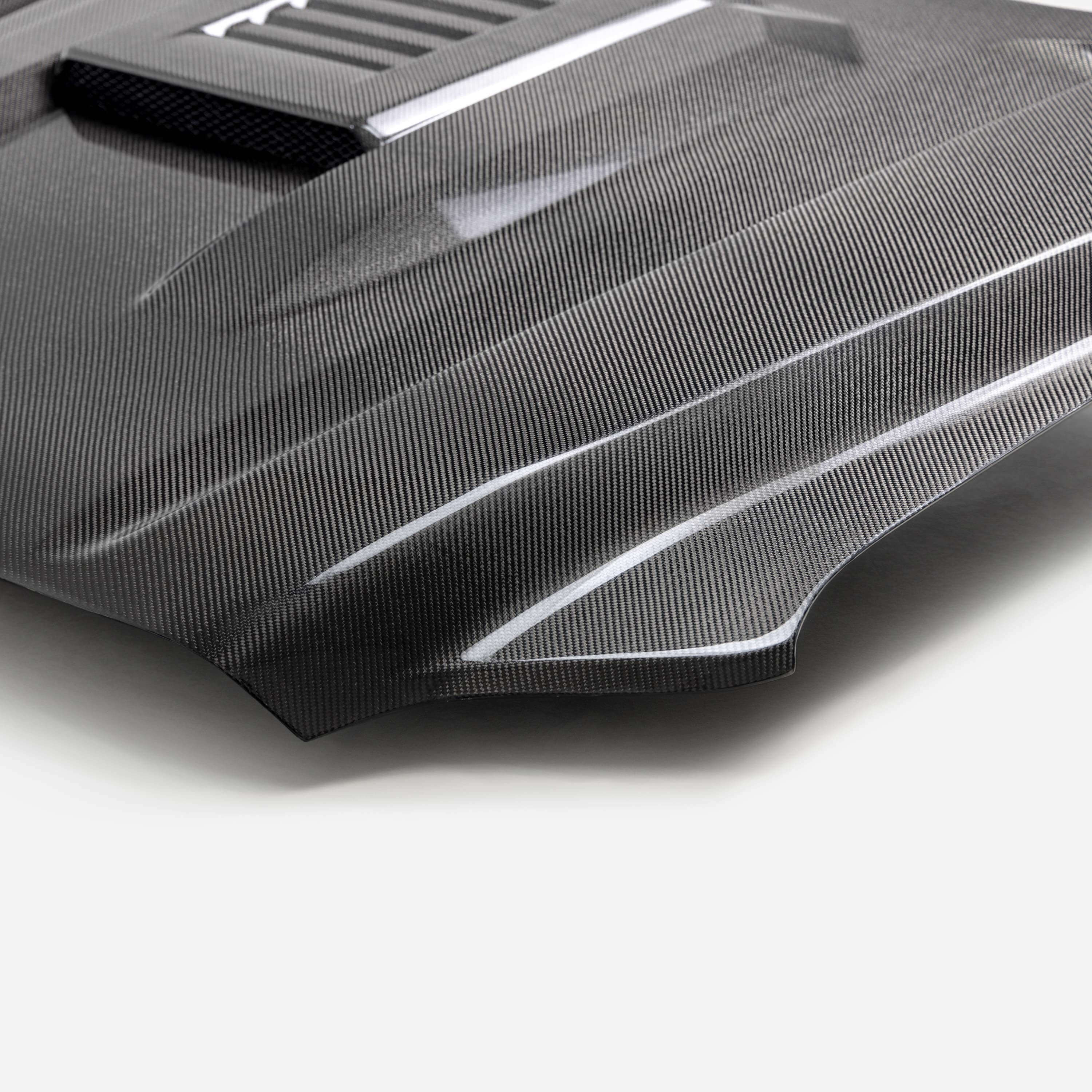 TR-Style Carbon Fiber Hood Fits 2024+ Toyota Tacoma - Image 8