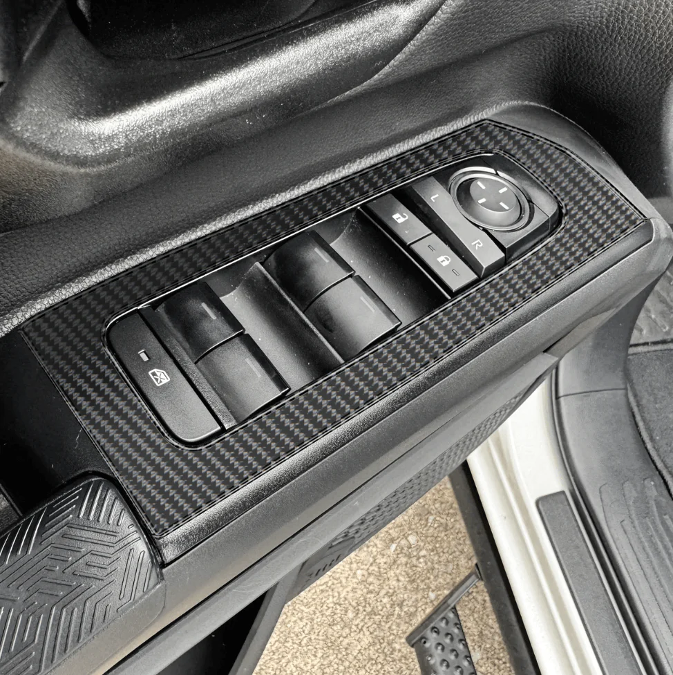 2024+ Toyota Tacoma Door Switches Accent Trim - Image 2