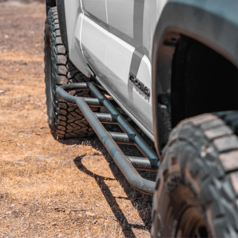Long Bed Rock Sliders Fits 2024+ Toyota Tacoma - Image 4