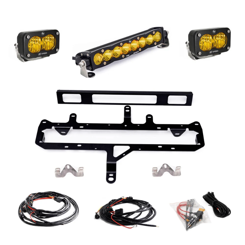 S8 10-inch/S2 Pro Grille Light Kit | TRD Pro Fits 2024+ Toyota Tacoma - Image 2