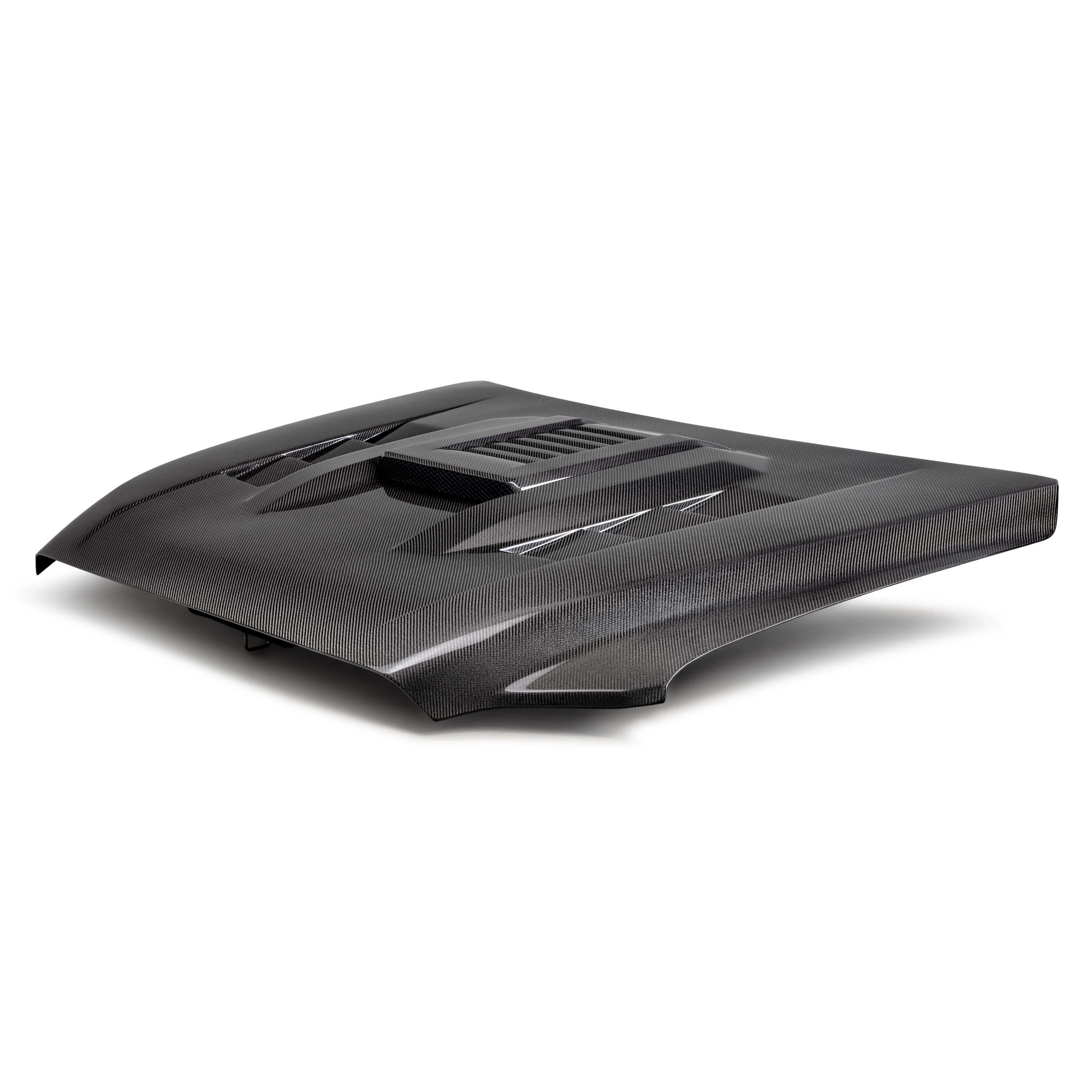 TS-Style Carbon Fiber Hood Fits 2024+ Toyota Tacoma - Image 2