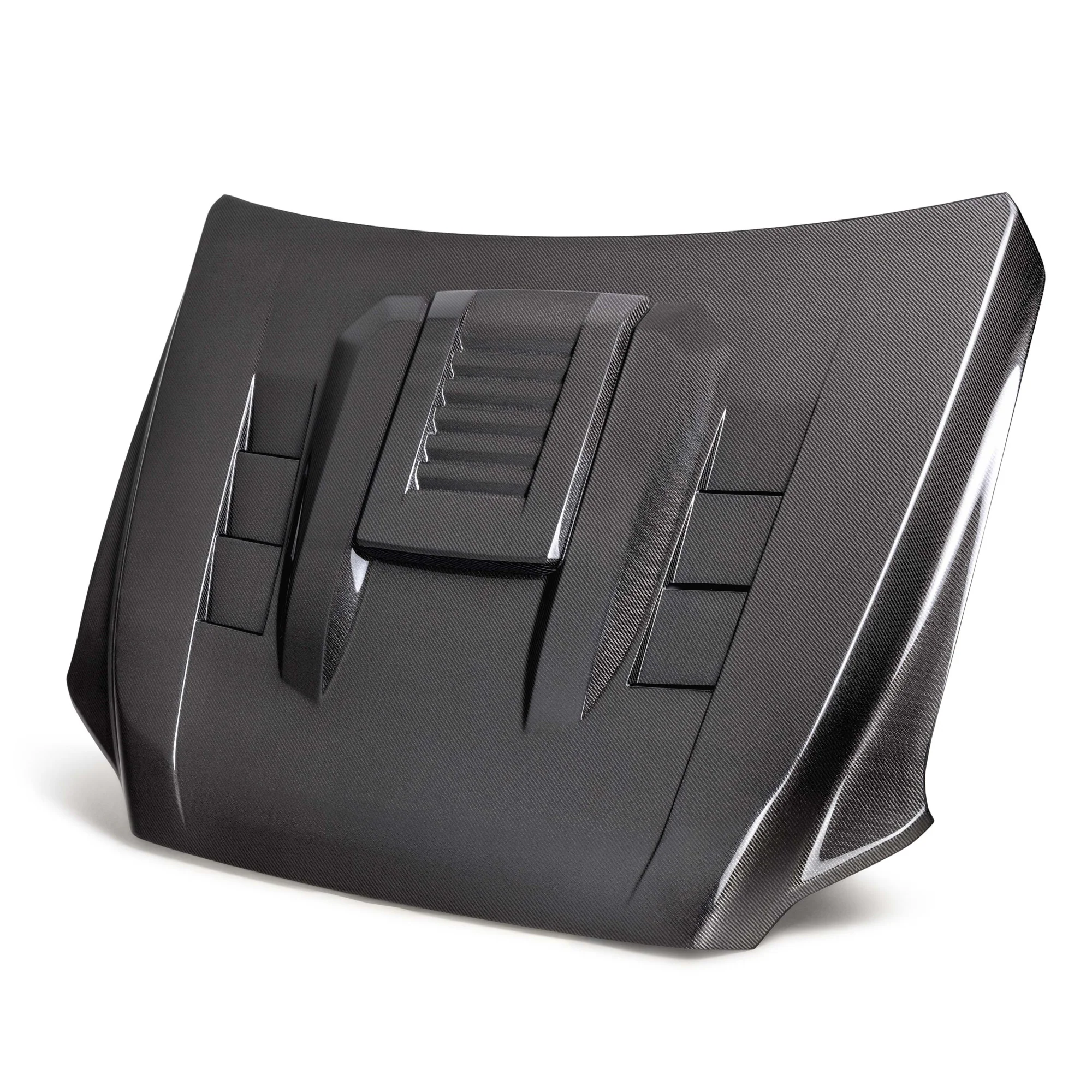 TS-Style Carbon Fiber Hood Fits 2024+ Toyota Tacoma - Image 4