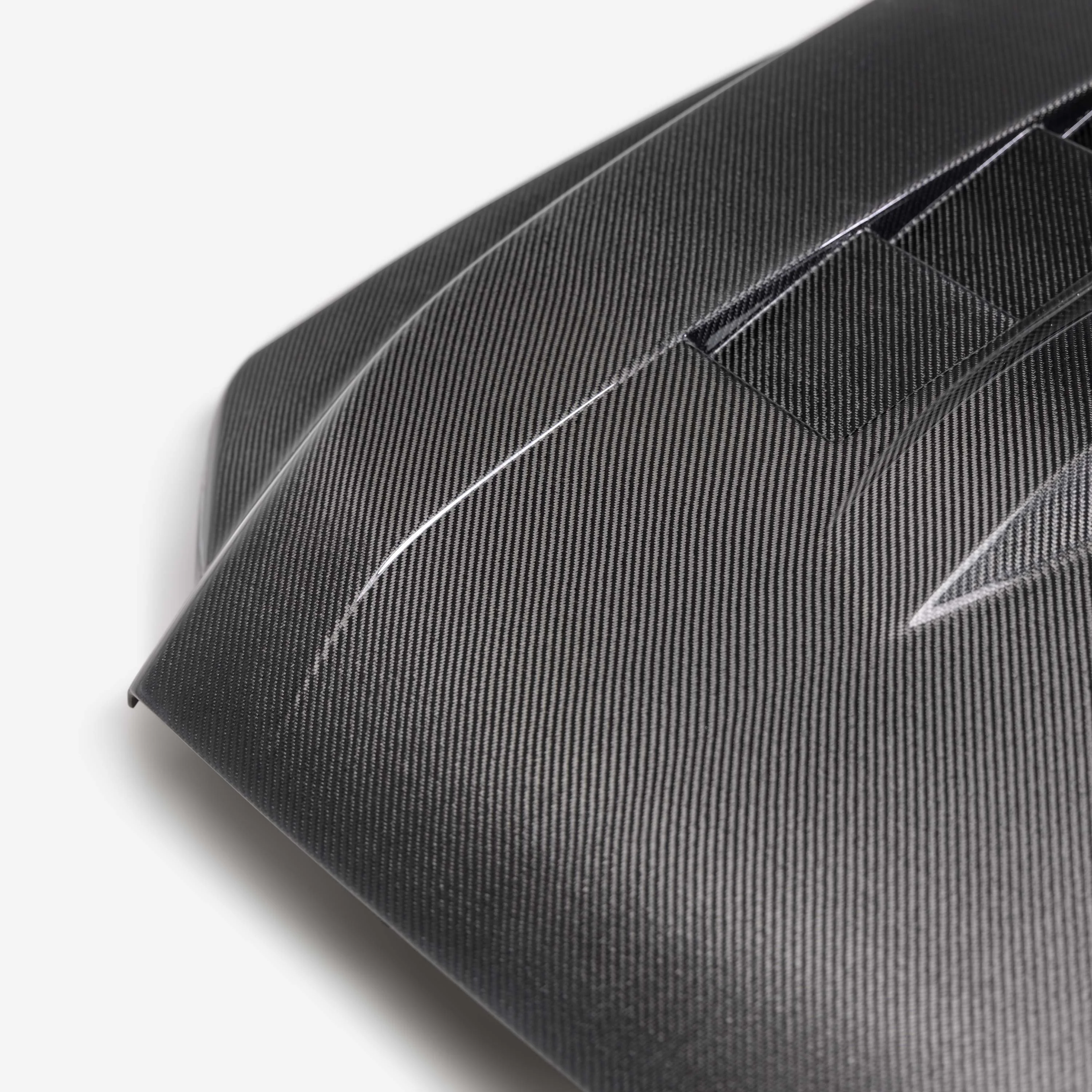 TS-Style Carbon Fiber Hood Fits 2024+ Toyota Tacoma - Image 6