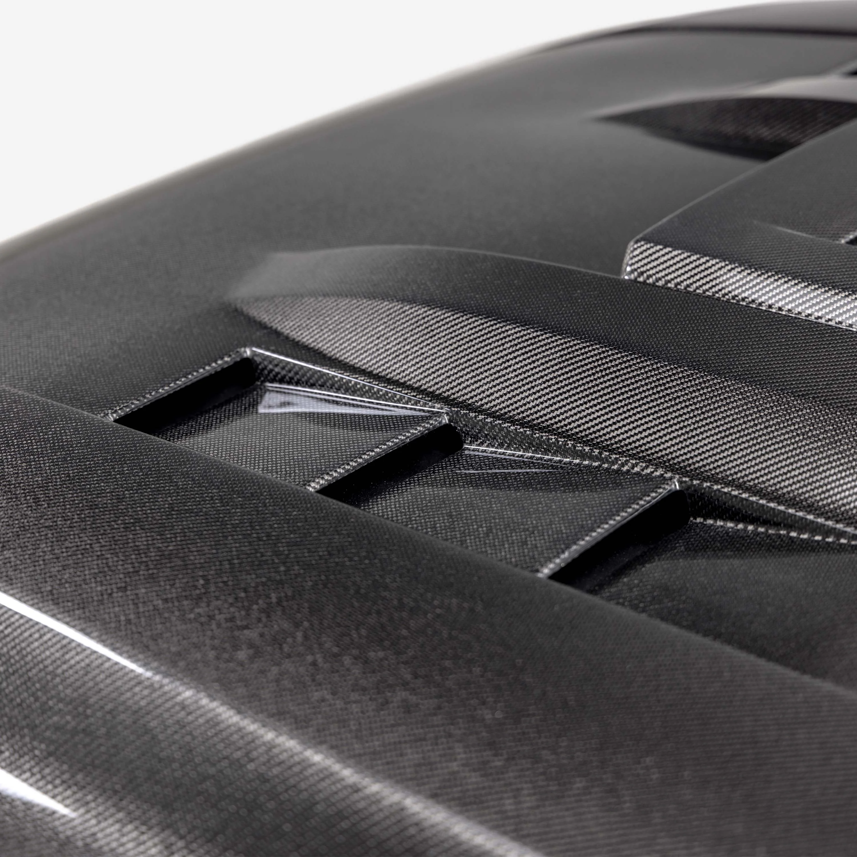 TS-Style Carbon Fiber Hood Fits 2024+ Toyota Tacoma - Image 7
