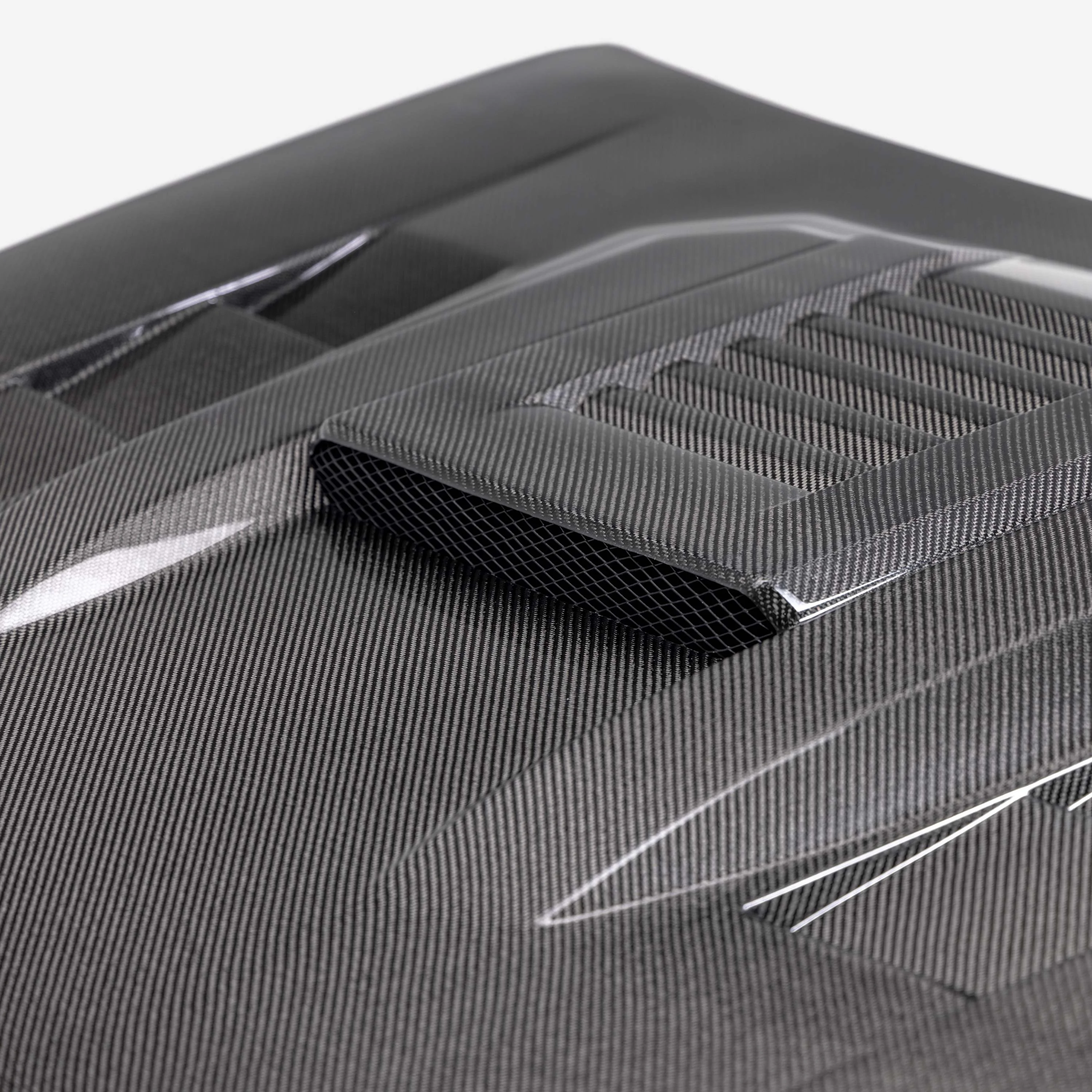 TS-Style Carbon Fiber Hood Fits 2024+ Toyota Tacoma - Image 8