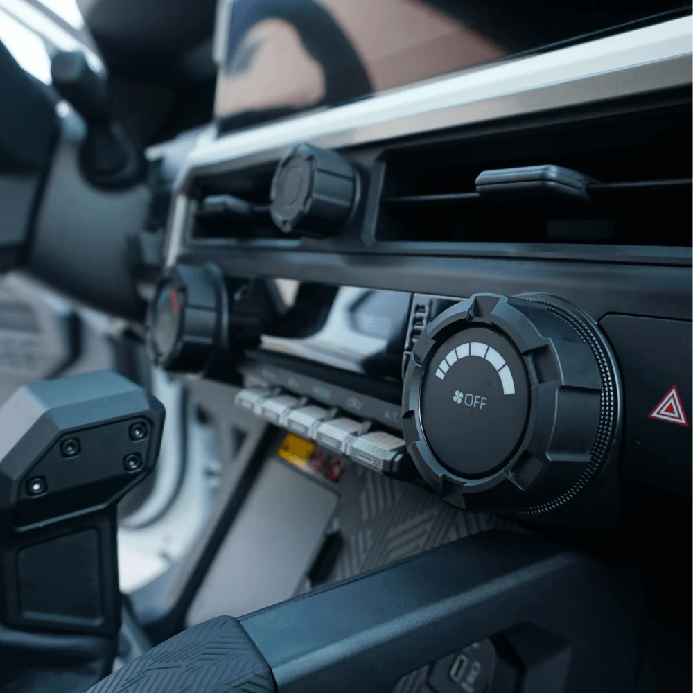 V2 Radio Knob + Drive Mode Knob + Climate Knobs Fits 2024+ Toyota Tacoma - Image 6