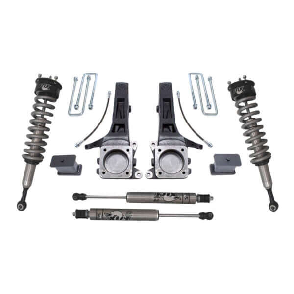 2WD Lift Kit W/ Fox Shocks - 6.5″/4″ Lift Height 2WD (6-LUG) Maxpro Elite | Fox Shocks Fits 2005-2023 Toyota Tacoma