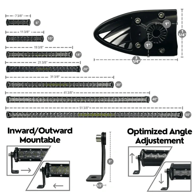 30" Extreme Single Row 150w Combo Beam Led Light Bar - Image 4