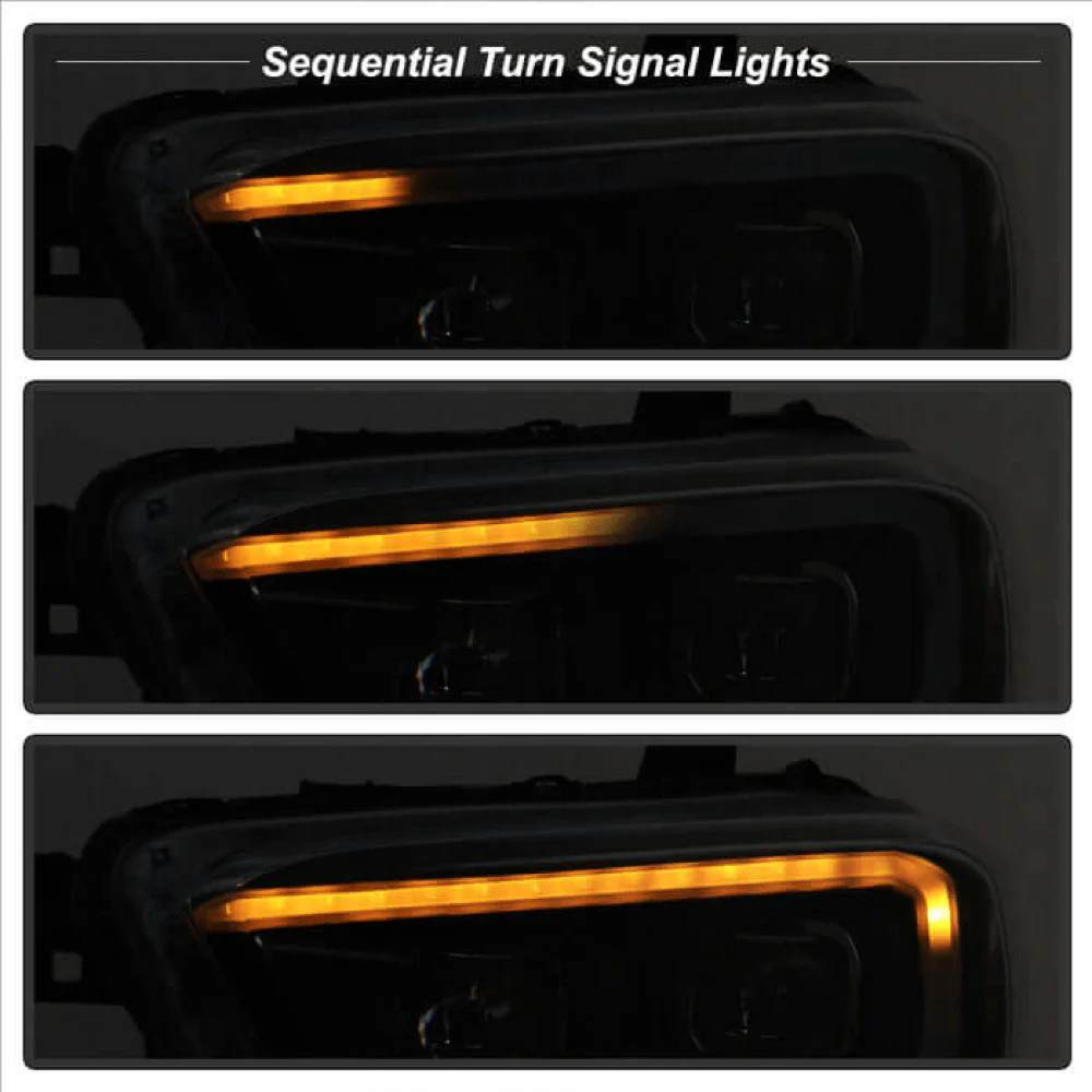 Projector Headlights w/Sequential Turn Signal Fits 2016-2023 Toyota Tacoma - Image 12